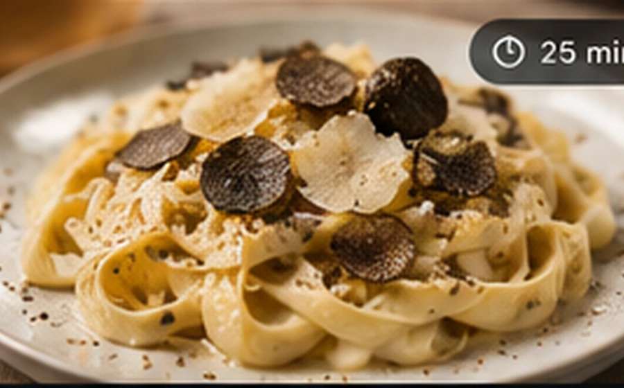Truffle Mushroom Pasta